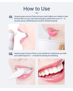 Tooth-Cleaning Mousse Toothpaste