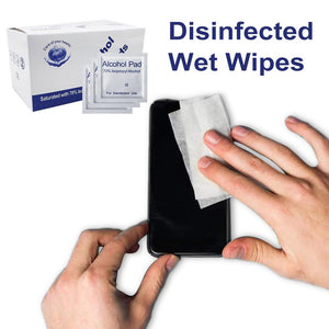 Alcohol Wet Disposable Skin Wipes